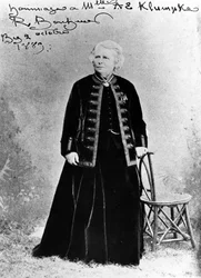 Rosa Bonheur a los 63 años, 1889
